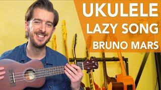 UKE - The Lazy Song Bruno Mars  EASY Ukulele Songs for Beginners