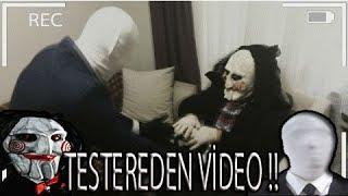 TESTERE BANA VİDEO GÖNDERDİ SLENDERMAN SÜLEYMANDER YAŞIYOR MU?