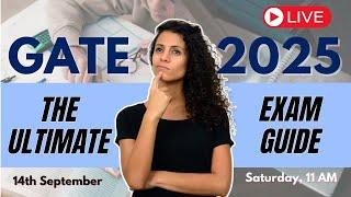 The Ultimate GATE 2025 Exam Guide #gateexam #gate2025