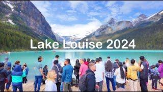 LAKE LOUISE 2024 - Banff National Park Alberta Canada  4K