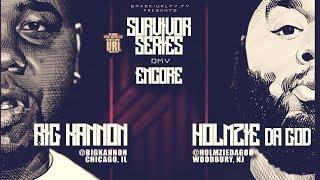 BIG KANNON VS HOLMZIE DA GOD SMACK URL RAP BATTLE  URLTV