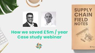 Save £5m per year  Replan   F&B Case Study  Supply Chain Planning