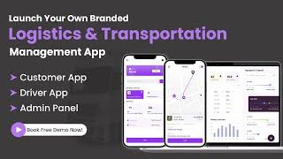 Launch Your Own Logistics & Transportation Management App  Zimble Code