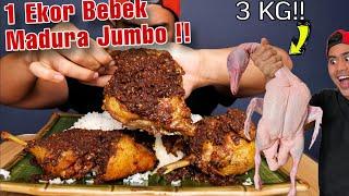 MUKBANG 3 KG BEBEK MADURA BUMBU HITAM BIKINAN SENDIRI