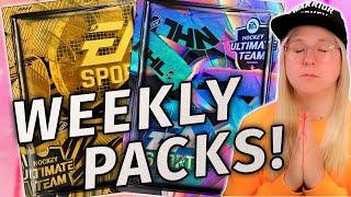 Opening ULTIMATE Packs And Weekly Rewards NHL 24 HUT