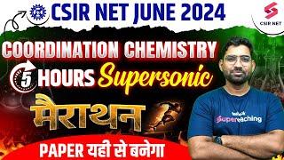 CSIR NET 2024  Inorganic Chemistry Mega Marathon  Coordination chemistry and F Block  Nadeem Sir