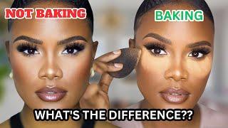 BAKING VS NOT BAKING  Using Setting Powder