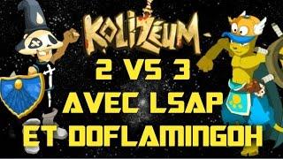 2 VS 3 en Kolizéum avec Lsap & Doflamingoh 