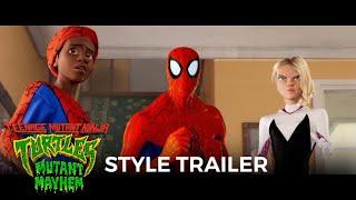 Spider-Man Into the Spider-Verse  Teenage Mutant Ninja Turtles Mutant Madness Style Trailer