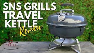 Slow N Sear Travel Kettle Review from SNS Grills - Best Portable Charcoal Grill Ever