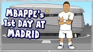 MBAPPES 1st DAY at REAL MADRID