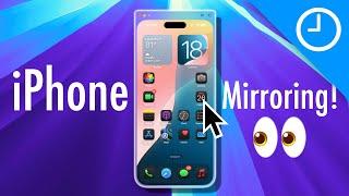 Hands-on iPhone Mirroring iOS 18