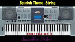 Spanish Theme My Synthesizer Lesson  Swardham Online