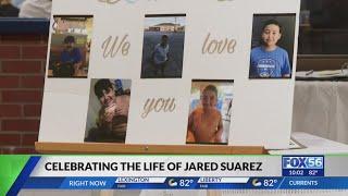 Community members gather in Lexington to celebrate the life of Jared Suarez