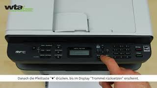 Anleitung Toner Reset TN-1050 für Brother MFC-1810181519101911