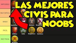 TODAS LAS CIVILIZACIONES DE MÁS FÁCIL A MÁS DIFICIL - AGE OF EMPIRES 2