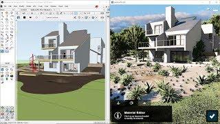 LiveSync for Vectorworks Lumion 9.3 - 3D Render Tutorial