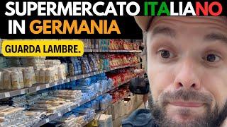 Fare La Spesa al Supermercato ITALIANO in GERMANIA  CHE PREZZI @lambrenedettoxvi