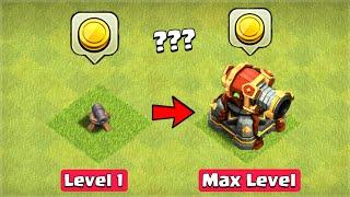 Level 1 to Max TH 16 Defense Upgrade - Clash of Clans