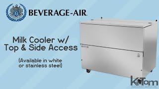 Beverage Air Milk Cooler w Top & Side Access SM49HC-S