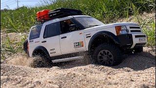 110 Scale LAND ROVER DISCOVERY 3  MST-CFX   Sand Off-road Driving 4X4 RC Car