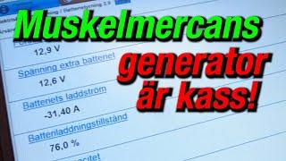 Muskelmercans generator är kass