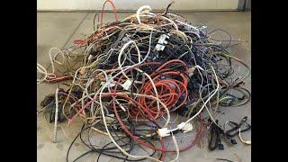 Scraping copper wire how to sort upgrade and tell which ones to strip or not for MAX PROFIT