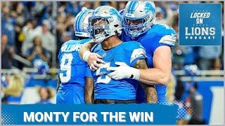 The Detroit Lions are 1-0. It wasnt easy but they win their opener.