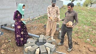 Life in the mountains the story of narcissus and the construction of a sanitary well