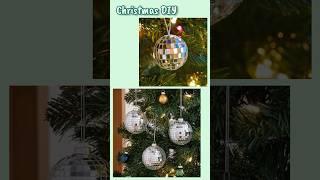 #DIY #christmascrafts  #discoball #ornaments  #christmastree #decoration  #viral #shorts