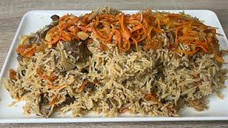 Easy to make Pressure cooked Afghani style pilau easy to make