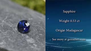 BRILLIANT DIAMOND-CUT Midnight-Blue Sapphire - GemSelect Video Review