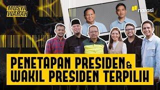 LIVE Penetapan Presiden & Wakil Presiden Terpilih 2024  Musyawarah