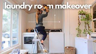 DIY Laundry Room Makeover  Sunroom Makeover  Part 3 Custom Countertops & The Reveal