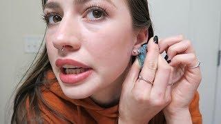 Piercing my ears at home with Amazon piercing guns..