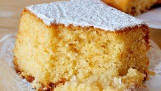 EASY YOGURT CAKE in 5 MINUTES WITHOUT MEASURING YOU ONLY NEED 1 GLASS OF YOGURT