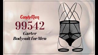 CandyMan 99542 Garter Bodysuit Mens Underwear - Johnnies Closet