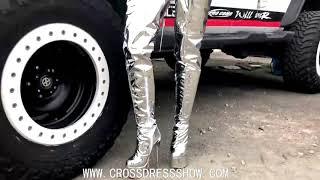CrossdresserTransgenderTranssexualTransvestite Super High Heels Boot