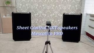 Sheet Control NXT speakers