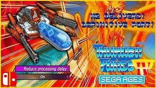 Thunder Force IV - Sega Ages Nintendo Switch Review. The Definitive Port of a Classic
