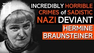 Bestial Crimes of Nazi Guard Hermine Braunsteiner known as Stomping Mare of Majdanek  - Holocaust