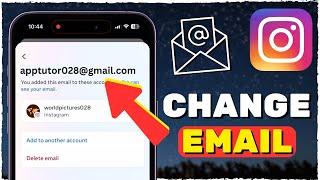 How To Change Email On Instagram 2024