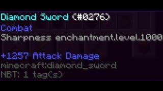 How To Get A Insta Kill Sword In Minecraft