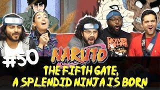 Naruto - Episode 50 The Fifth Gate A Splendid Ninja Is Born - Group Reaction