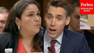 Shouldnt We Be Deporting These Students? Hawley Questions Witness About Non-Citizen Protesters