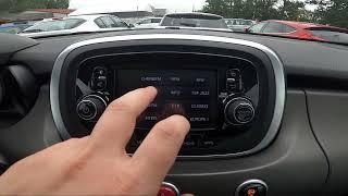 How to Assign Radio Station to Button in Fiat 500X Crossover  2014 – 2018 