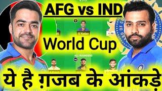 IND vs AFG Dream11 Prediction  India vs Afghanistan Dream11 Prediction 