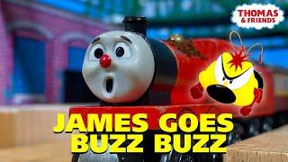 James Goes Buzz Buzz Wooden Railway Remake