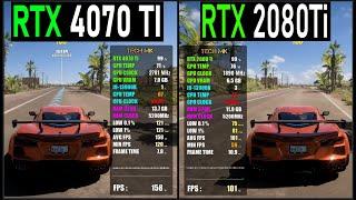 RTX 2080 Ti vs RTX 4070 Ti  i9-13900K - Test in Games at 1440p  Tech MK