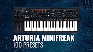 Arturia MIFREAK & MINIFREAK V - 100 Presets  Patches